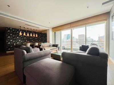 For SaleCondoSilom, Saladaeng, Bangrak : Condo for sale near BTS Saladaeng, MRT Silom, The Royal Saladaeng Condominium, 213 sq m., Corner room, 18th floor