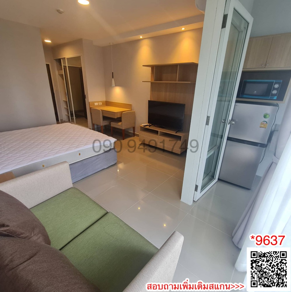 For RentCondoRama9, Petchburi, RCA : Condo for rent ihouse Rama 9-Ekamai, new decorated room, modern style