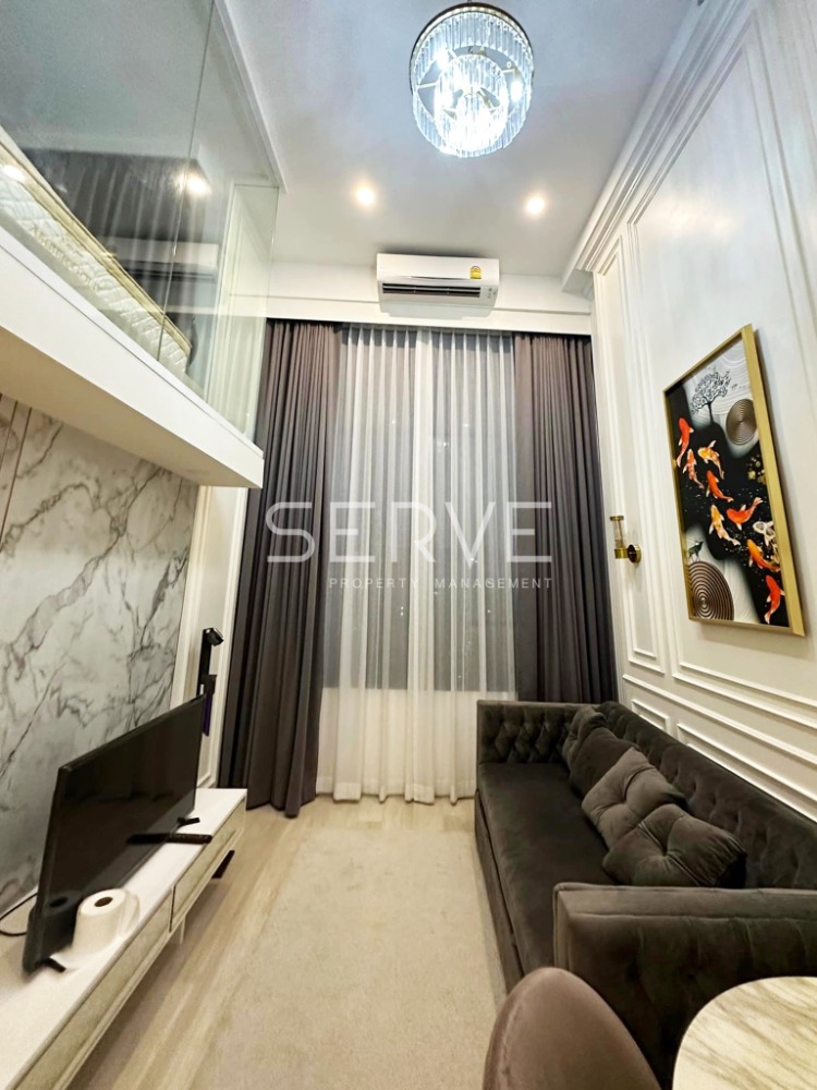 For RentCondoSathorn, Narathiwat : 🔥Duplex 1 Bed 1 Work Room High Fl. 25+ Good Location Next to BTS Chong Nonsi 600 m. at Knightsbridge Prime Sathorn Condo / For Rent