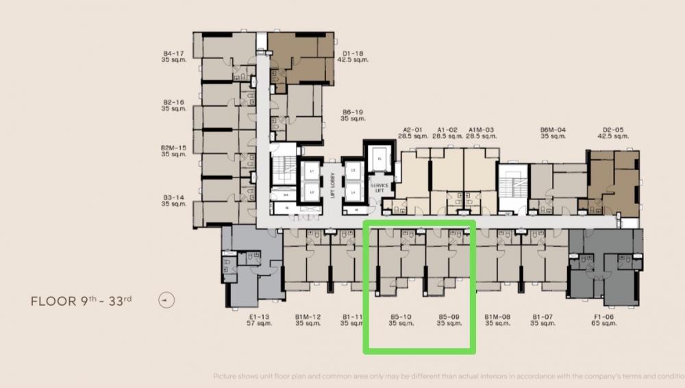 ขายดาวน์คอนโดลาดพร้าว เซ็นทรัลลาดพร้าว : Life phahon ladprao 1 bed 35 sq.m วิวสวนจตุจักร Selling price : 4,980,000 Call/Line : 0954597992