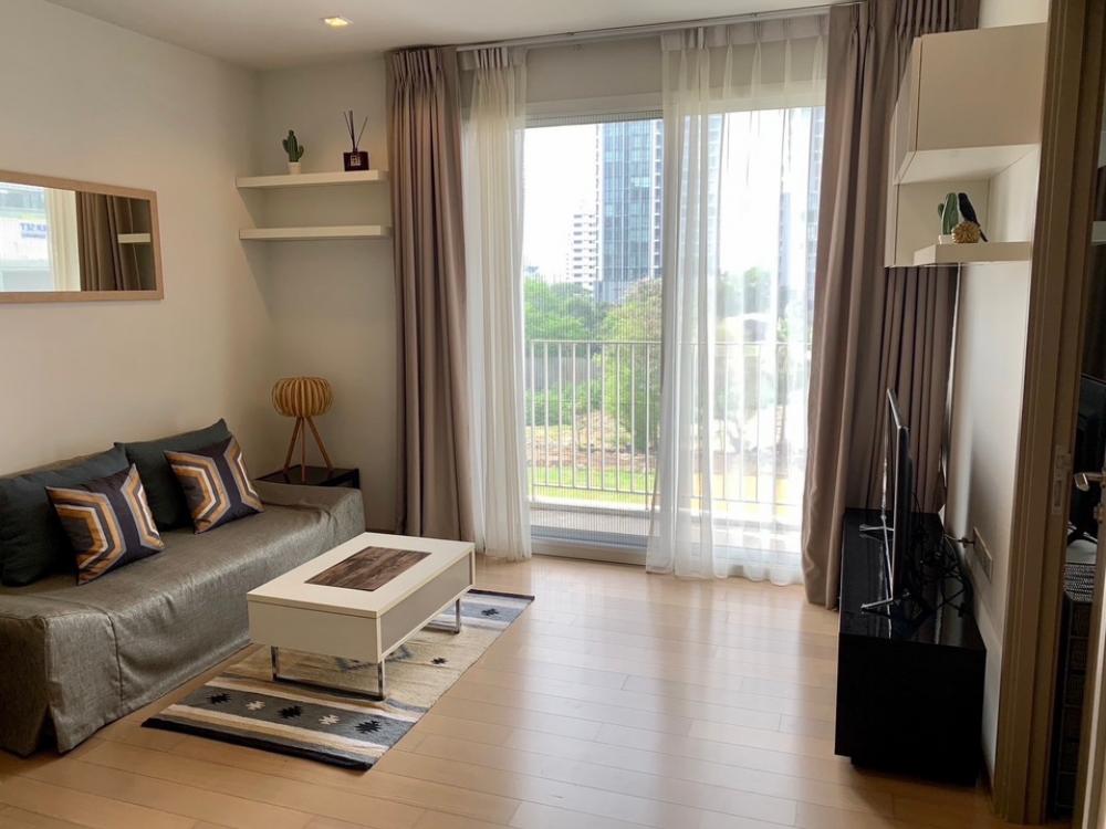 For RentCondoSukhumvit, Asoke, Thonglor : Room 43 sq m. Beautiful room, beautifully decorated, pleasing to the eye, best price, HQ Thonglor by Sansiri.