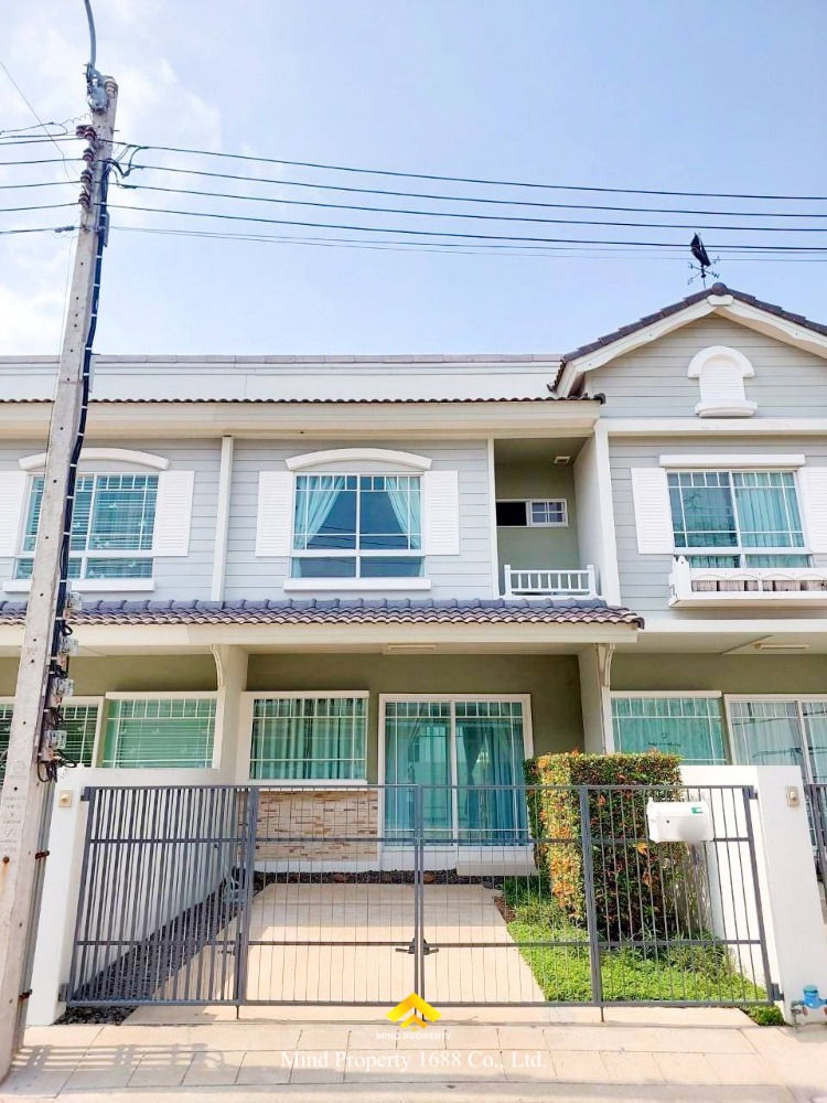 For SaleTownhouseNonthaburi, Bang Yai, Bangbuathong : Fully furnished townhome, ready to move in, Indy Bangyai Kanchanaphisek, convenient transportation, near BTS Purple Line, near Central Westgate.