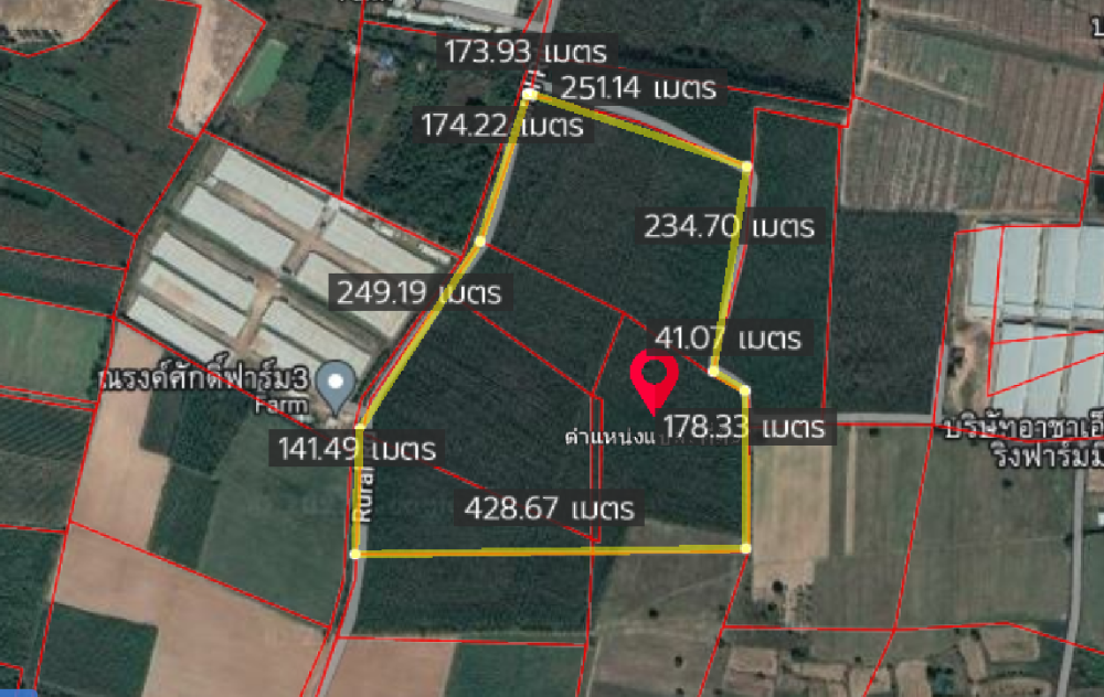 For SaleLandPrachin Buri : Land Kabin Buri / 120 Rai (Sale), Land Kabin Buri / 192,000 Square Meter (FOR SALE) COF338