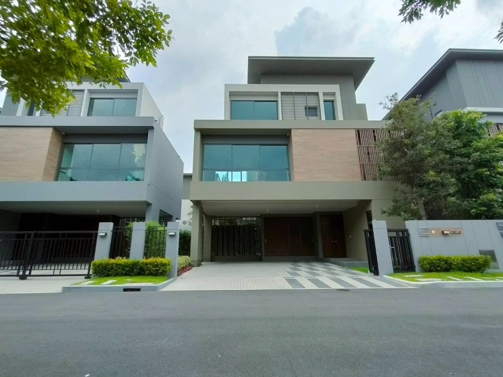 For SaleHouseRama5, Ratchapruek, Bangkruai : PN659HS1006 Single house for sale, Grand Bangkok Boulevard Ratchaphruek - Rama 5, 3-storey type, area 76 sq m.