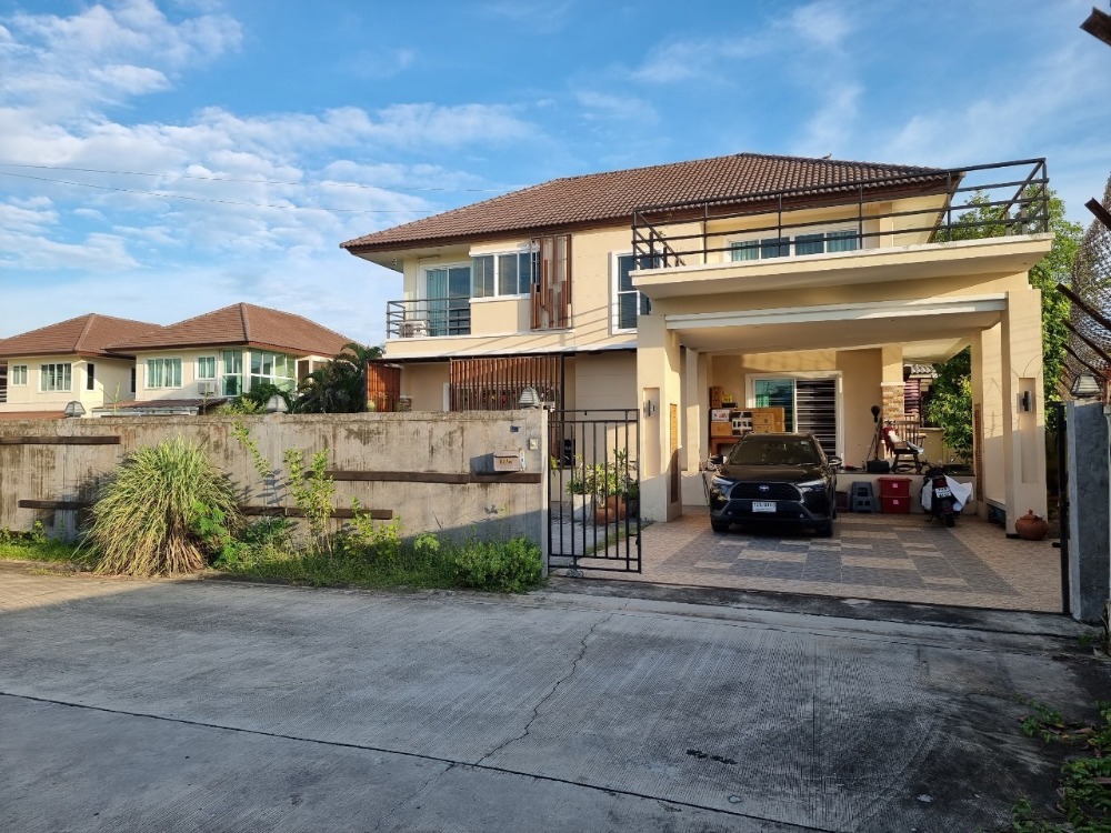 For SaleHouseRayong : 2-storey detached house for sale, 93.10 square meters, usable area 389 square meters, Kansiri village, next to road 3143, near Ban Khai Hospital, Ban Khai District, Rayong Province