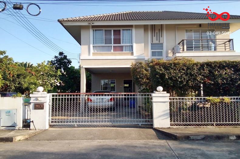 For SaleHouseChiang Mai : 2-storey detached house for sale, Karnkanok Ville Village 12, behind the corner of San Pong Road, Mae Rim District