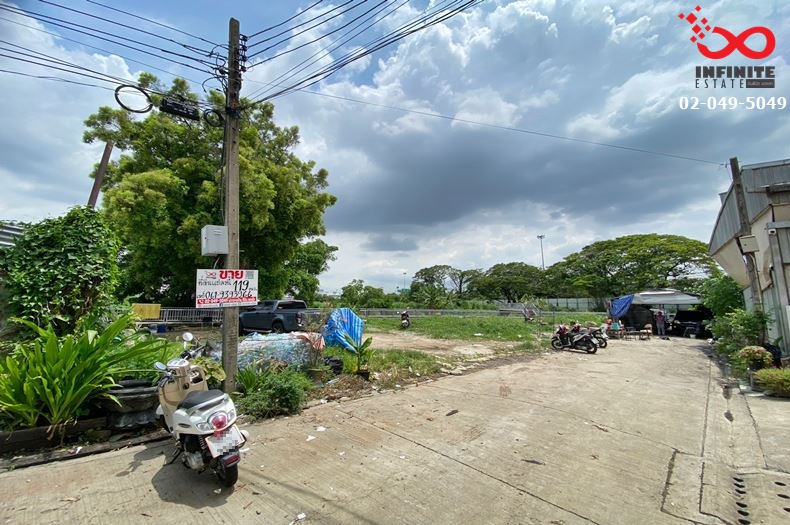 For SaleLandYothinpattana,CDC : Land for sale, 119 square meters, Praditmanutham Road, Soi Ladprao 87.