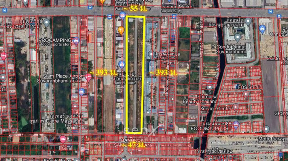 For SaleLandLadkrabang, Suwannaphum Airport : Land for sale Lat Krabang 13 rais