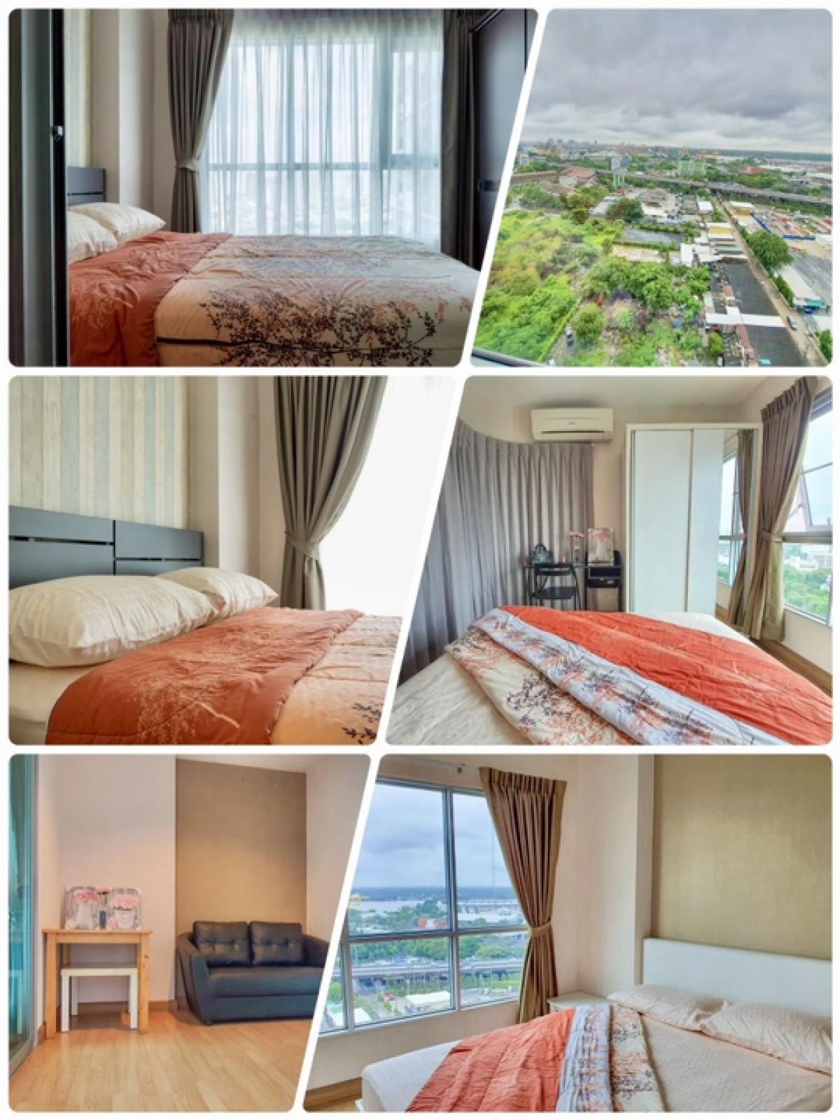 For RentCondoKhlongtoei, Kluaynamthai : ❌❌Already reserved❌❌ Aspire Rama4 ✨✨23rd floor 🏢 Building B 💚Swimming pool view 🧭East facing🚇Near BTS Ekkamai