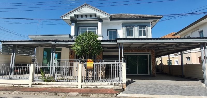 For SaleHouseSamut Prakan,Samrong : Newly renovated house for sale, Passorn Bang Phli, 4 bedrooms, near Mega Bangna