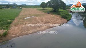 For SaleLandCha-am Phetchaburi : Land next to the river, Klat Luang Sub-district, Tha Yang District, Phetchaburi (near Pu Chai Rai Tented Ground).