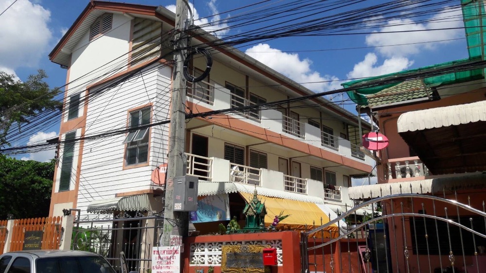 For SaleShophousePathum Thani,Rangsit, Thammasat : 3-storey commercial building for sale, Soi Rangsit-Nakhon Nayok 26