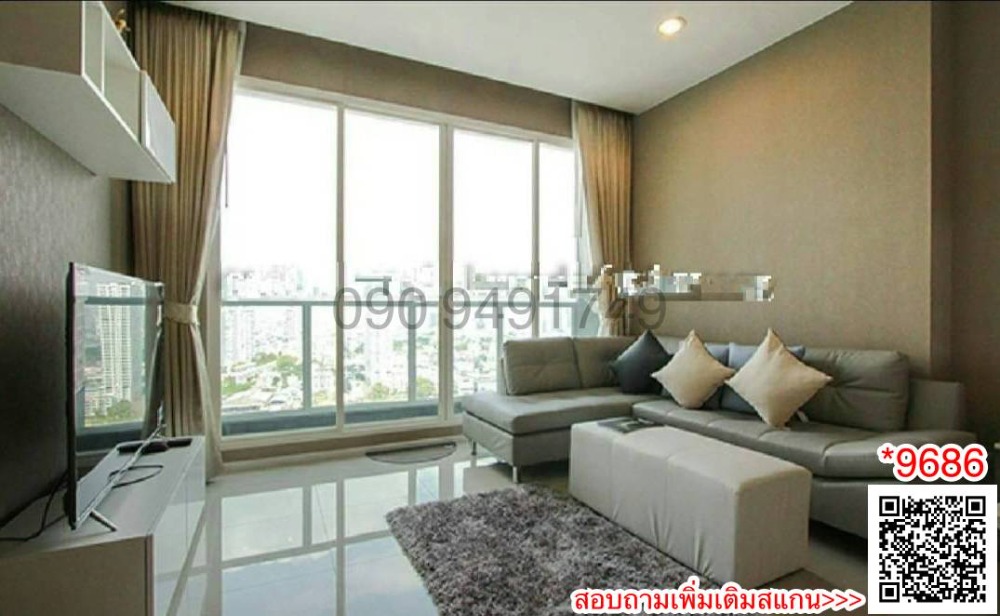 For SaleCondoSathorn, Narathiwat : Condo for sale at Menam Residence near Asiatique