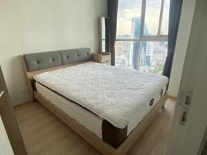 For RentCondoRatchadapisek, Huaikwang, Suttisan : 🎯For rent, Noble Revolve 1, split room, high floor, beautiful view, near MRT Rama 9