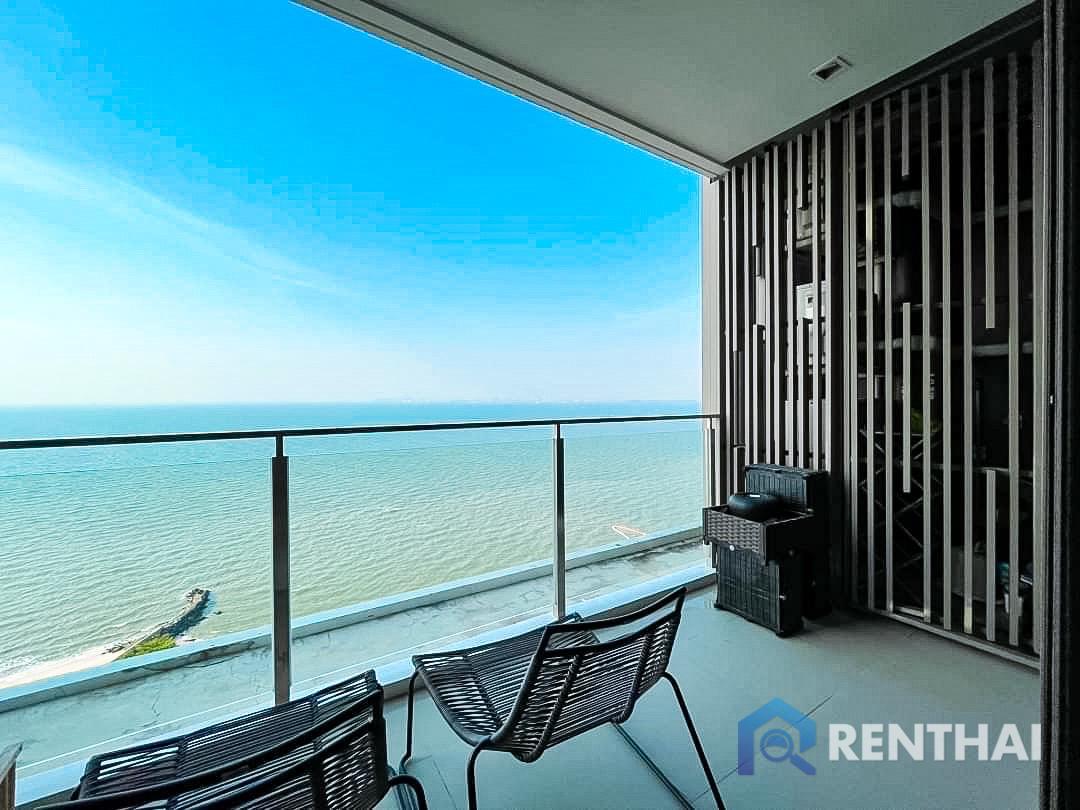 For SaleCondoPattaya, Bangsaen, Chonburi : Baan Plai Haad  2 bedroom 2 bathroom 64 sq.m. Sea view