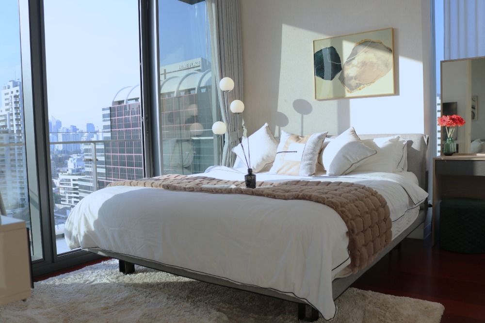 For RentCondoSukhumvit, Asoke, Thonglor : For rent, a luxury condo in the heart of Thonglor, Condo Khun Byu, beautiful room