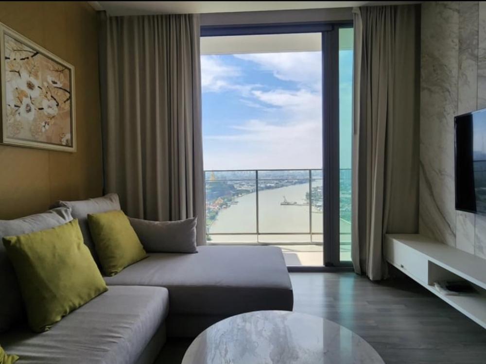 For RentCondoBang Sue, Wong Sawang, Tao Pun : For Rent : 333 Riverside high class condo2BEDS  fully furnished  and ready to move  (closed MRT Bangpo ( BL09) and Boat pier )