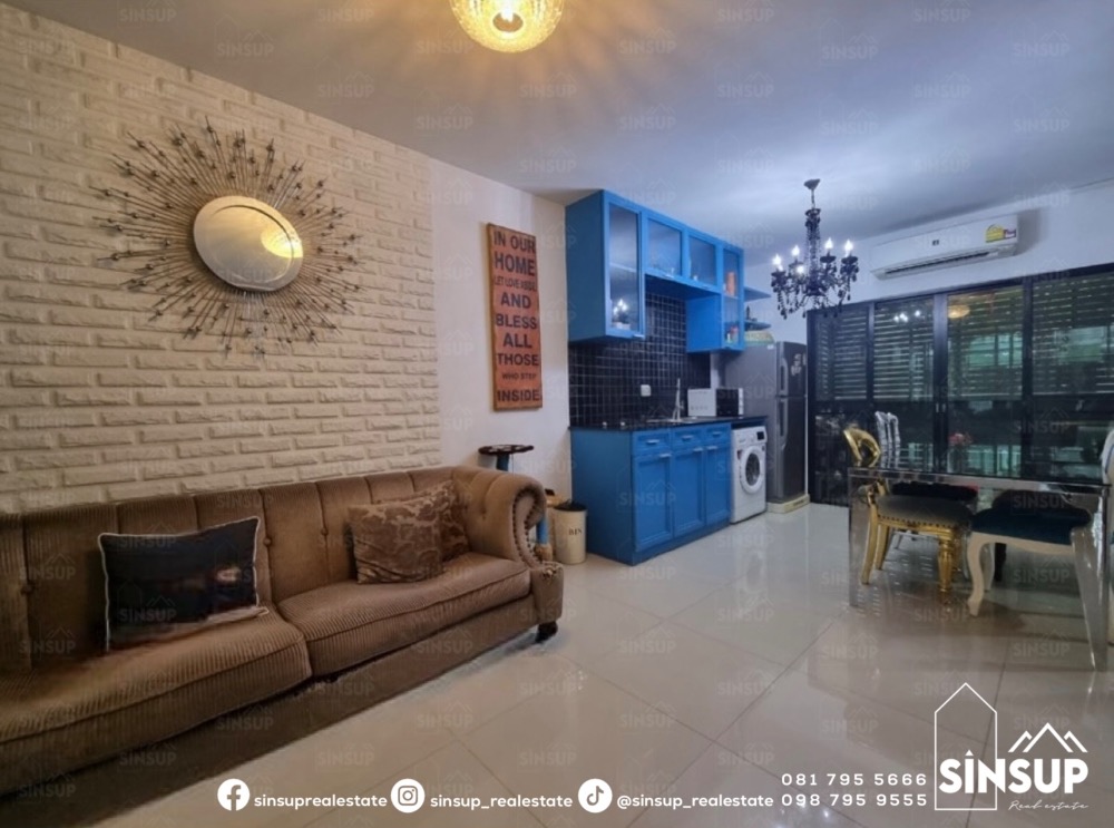 For SaleTownhouseOnnut, Udomsuk : For sale‼️Good price, high compensation.  𝐀𝐫𝐞𝐞𝐲𝐚 𝐌𝐚𝐧𝐝𝐚𝐫𝐢𝐧𝐚 𝐒𝐮𝐤𝐡𝐮𝐦𝐯𝐢𝐭 𝟕𝟕 (𝐎𝐧𝐧𝐮𝐭) Townhome On Nut, great price,