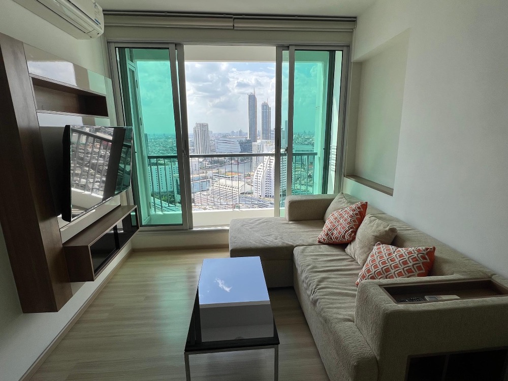 For RentCondoSathorn, Narathiwat : for rent Rhythm sathorn 1 bed super deal river view ❤️🌈