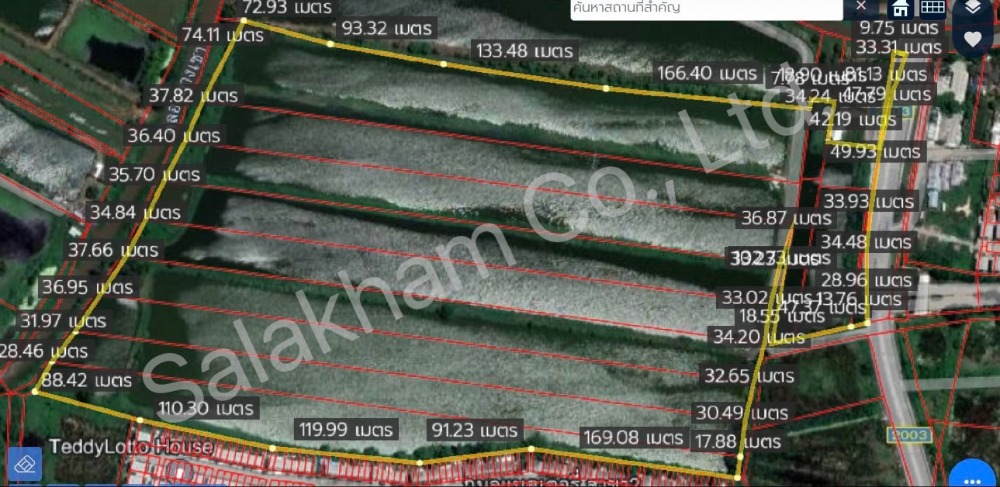 ขายที่ดินสมุทรปราการ สำโรง : ขายที่ดินบางเสาธง 115 ไร่