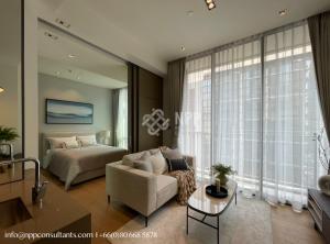 ให้เช่าคอนโดวิทยุ ชิดลม หลังสวน : 1 Bedrooms For Rent at 28 Chidlom with Fully Furnished