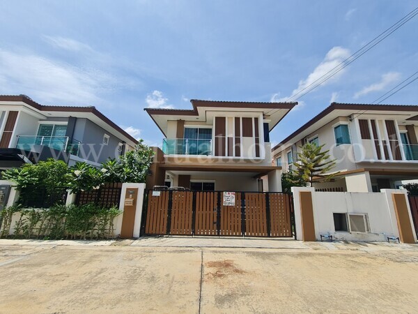 For SaleHousePathum Thani,Rangsit, Thammasat : Twin house Baan Fah Piyarom Tendro Ring Road - Lam Luk Ka Klong 6