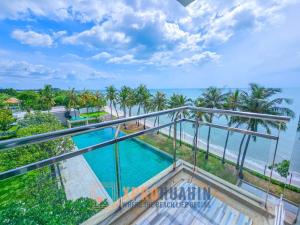 For SaleCondoHuahin, Prachuap Khiri Khan, Pran Buri : Rare item! Huge size 2 Bedroom Beachfront Condo at “Rim Haad“