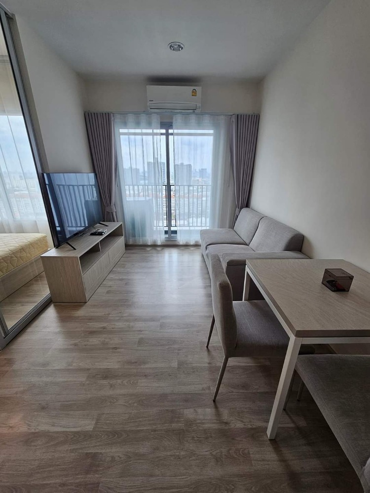 For RentCondoRamkhamhaeng, Hua Mak : 🛟Condo for rent Niche Mono Ramkhamhaeng near MRT Ramkhamhaeng, beautiful room, 29 sq m., fully furnished, only 12000-