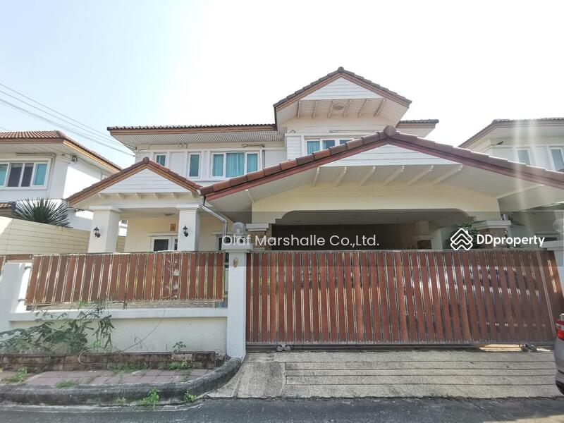 For SaleHouseRattanathibet, Sanambinna : Golden opportunity! Detached house  2-storys, Nonnicha Village, Sai Ma, Nonthaburi at a special price.