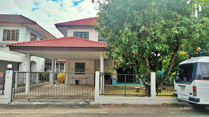 For SaleHouseNawamin, Ramindra : 2 storey detached house for sale, Chollada Village, Sai Mai, house facing north In the project there is a lake, green garden to be a source of recreation, exercise, watching the sunset.