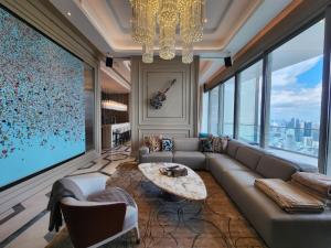 For SaleCondoWongwianyai, Charoennakor : The Residences At Mandarin Oriental Bangkok Penthouse for sale 🔥High floor🔥 ULTIMATE CLASS, fully furnished, Full-options in ICONSIAM 📌✨