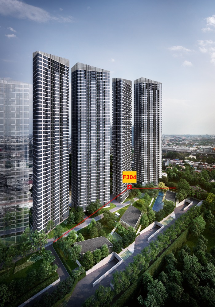 ขายดาวน์คอนโดอ่อนนุช อุดมสุข : Skyrise 64 ห้อง 1-bed 34.41 ตร.ม. FOREIGNER QUOTA วิวสระ ราคาถูกเพียง 92,xxx บาท/ตร.ม. เท่านั้น