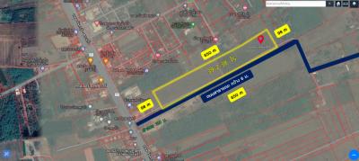 For SaleLandSa Kaeo : Land for sale near Wang Nam Yen Hospital Chanthaburi-Sa Kaeo Road, 39-2-38 Rai, Sa Kaeo