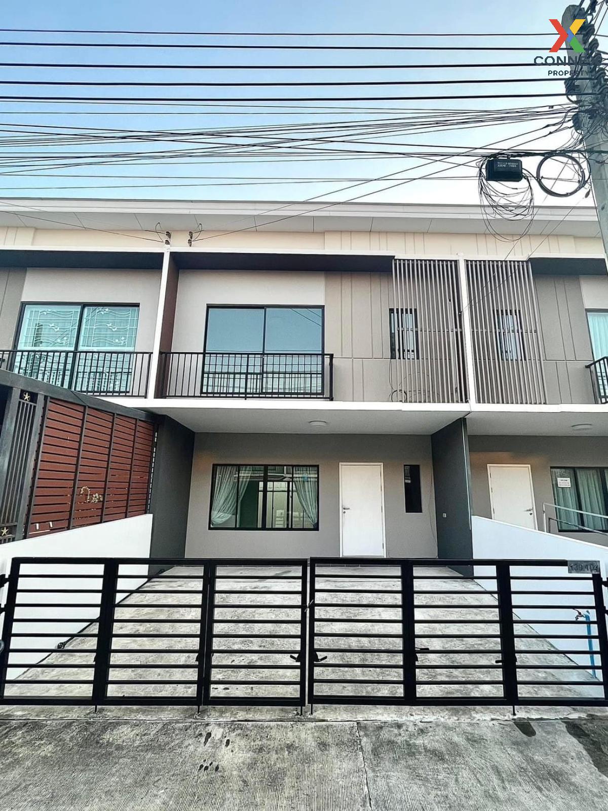 For SaleTownhouseNonthaburi, Bang Yai, Bangbuathong : For Sale Townhouse/Townhome  , The Connect Rattanathibet-Ratchaphruek , MRT-Bang Rak Yai , Bang Rak Phatthana , Bang Bua Thong , Nonthaburi , CX-83414