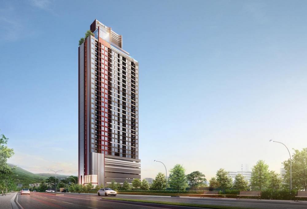 Sale DownCondoPattaya, Bangsaen, Chonburi : Selling down payment Origin Play Bangsaen, 20th floor, room 2014, sea view, in the heart of Bangsaen (west You can clearly see the sea view.) If interested, call 0928969964.