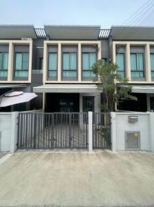 For SaleTownhouseSamut Prakan,Samrong : 2 storey townhouse for sale, Pleno Village, Sukhumvit - Bangna