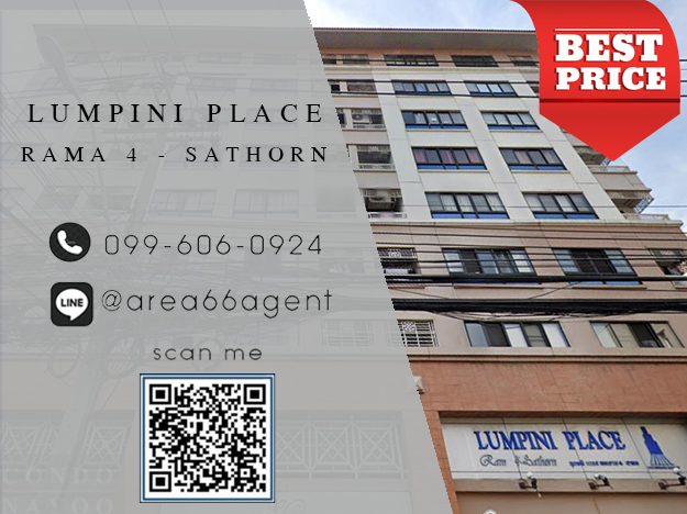 For SaleCondoKhlongtoei, Kluaynamthai : 🔥For sale!! Condo Lumpini place rama 4 - sathorn