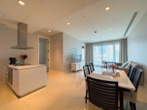 For RentCondoWitthayu, Chidlom, Langsuan, Ploenchit : Fully Furnished 2 Beds Condo for Rent!