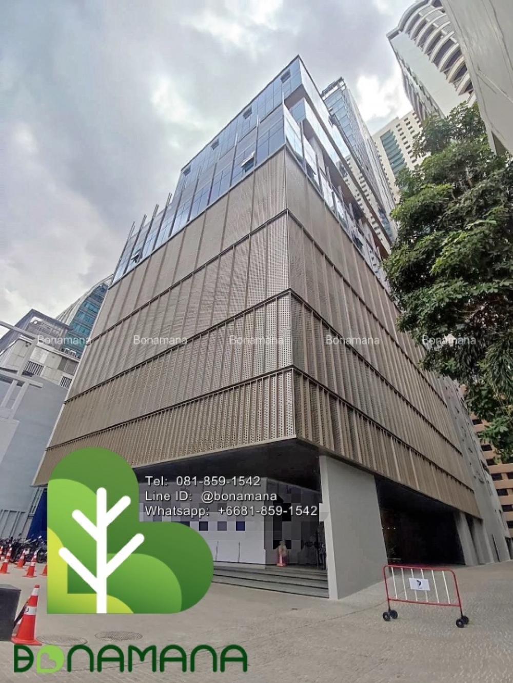 For RentRetailSukhumvit, Asoke, Thonglor : Shop/ Commercial Space, G floor, next to the road, prime location, Asoke.(MRT Sukhumvit 450m)