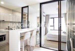 For SaleCondoRama9, Petchburi, RCA : sell!! Beautiful decorated room, high floor, open view, size 35 sq m +++ life asoke +++ Tell&Line 0939256422