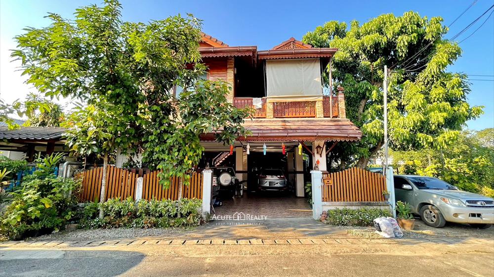 For SaleHouseChiang Mai : A Thai style house for sale in San Phi Suea, Chiang Mai