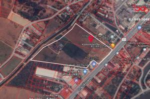 For SaleLandSuphan Buri : Land for sale, 38 rai, 2 ngan, 77.8 square wah, Malai Man Road, U Thong District, Suphan Buri.