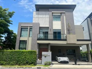 For RentHouseOnnut, Udomsuk : 🔥🔥24623🔥🔥 Single house for rent, The Gentry Sukhumvit type Manhattan, sample house, Fully furnished.