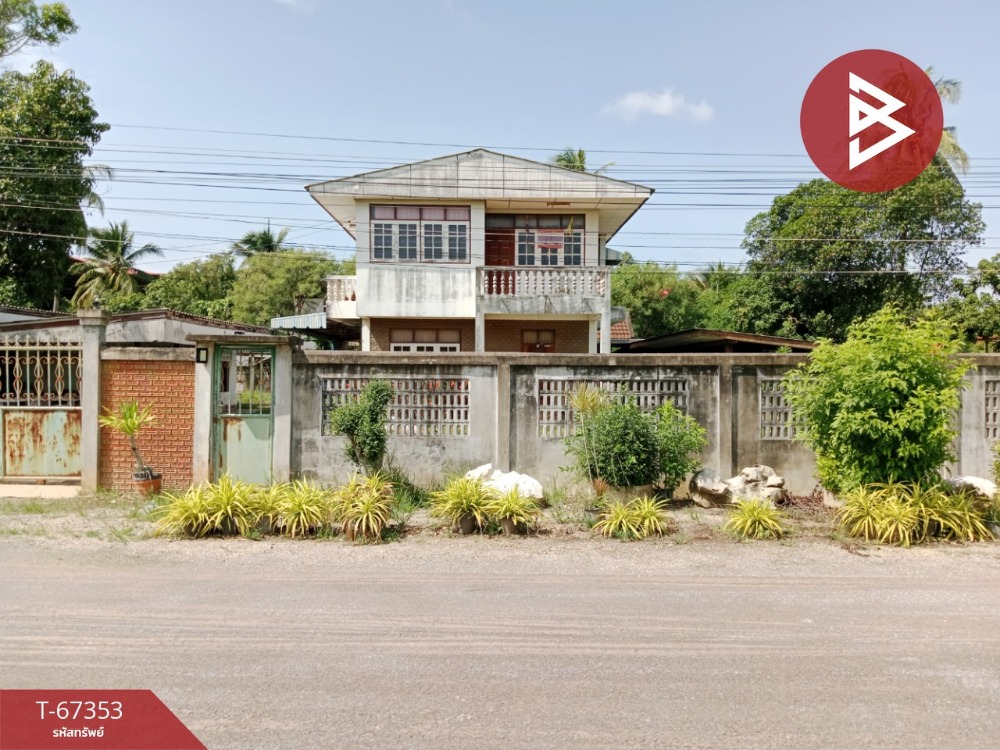 For SaleHouseRatchaburi : Single house for sale with land, area 363 square meters, Damnoen Saduak District, Ratchaburi.