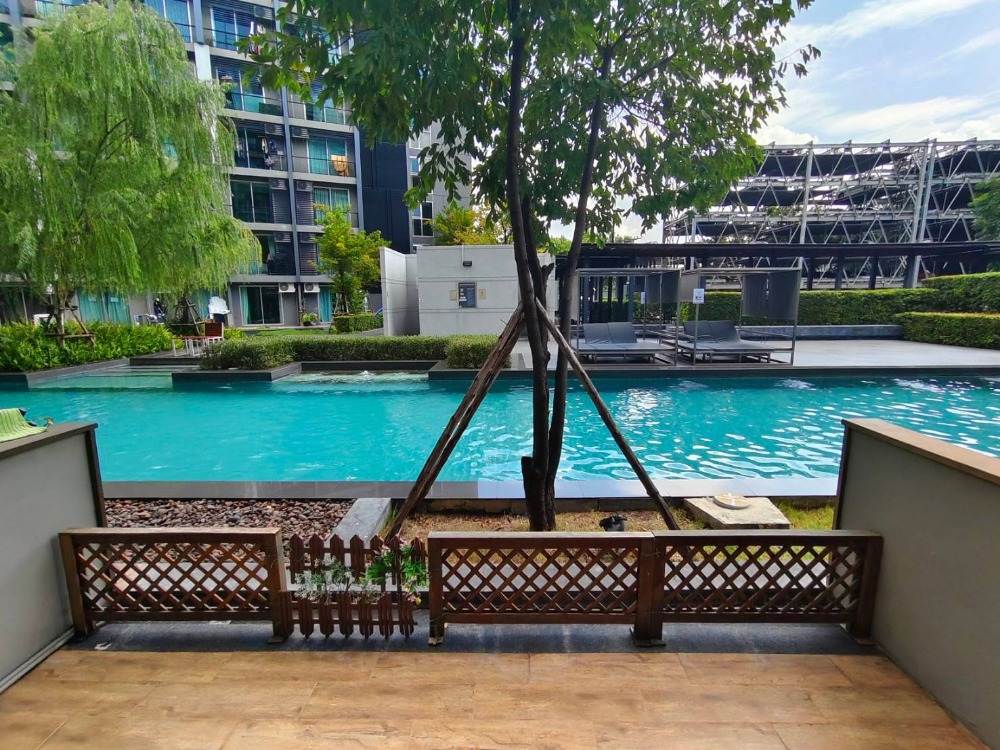 For SaleCondoOnnut, Udomsuk : Urgent sale, 1 bedroom, 35 sq m, pool access Condo A SPACE ME, Sukhumvit 77.