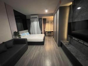 ให้เช่าคอนโดสยาม จุฬา สามย่าน : IDEO Chula - Samyan New room!! 29 sqm.(วิวฝั่ง IconSiam), ห้องใหม่, เฟอร์ครบ 23,000/ด MRT สามย่าน เพียง 400 เมตร