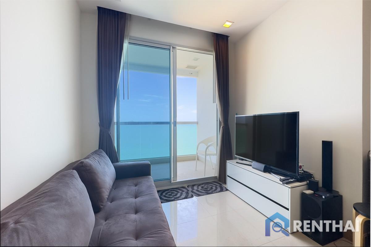 For SaleCondoPattaya, Bangsaen, Chonburi : Hot sale The Palm wongamat 1 bedroom 53 sq.m. Sea view