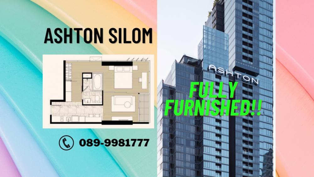 For SaleCondoSilom, Saladaeng, Bangrak : Shock‼️1Bed Pullman view, best price‼️+ On Top central area 2 years‼️