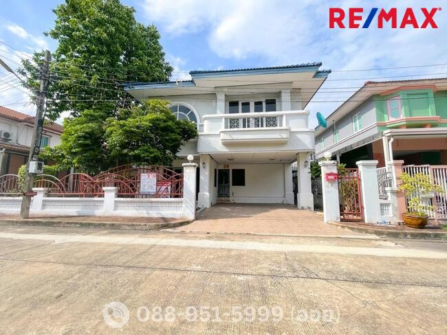 For SaleHouseNawamin, Ramindra : 2-story detached house for sale, Manthana Village Phraya Suren 26, quality project from Land & House, suitable for Renovate, Residence - Investment.