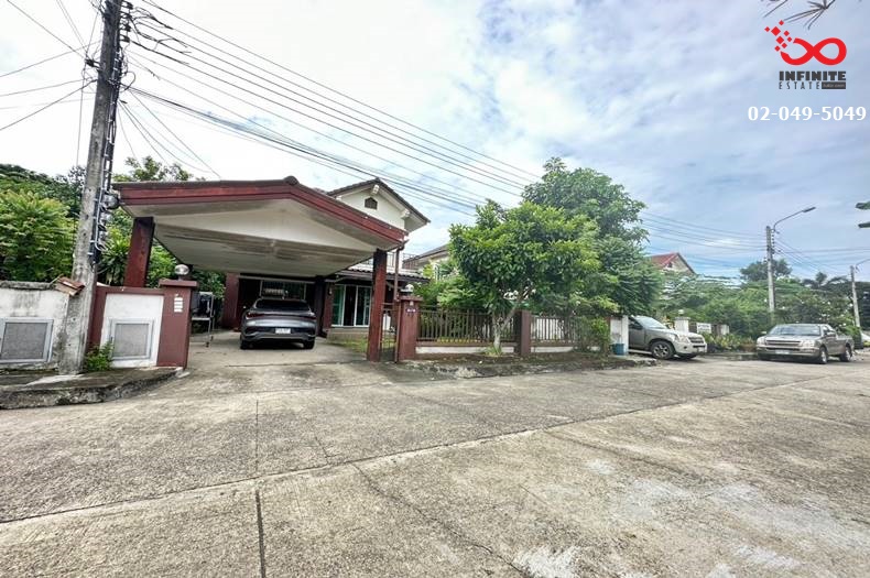 For SaleHouseMin Buri, Romklao : 2-story detached house for sale, Nannalin Park Home, Phase 4, Nong Chok, Khu Khlong Sib Road.